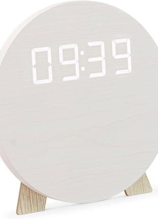 Круглий цифровий світлодіодний годинник Navaris