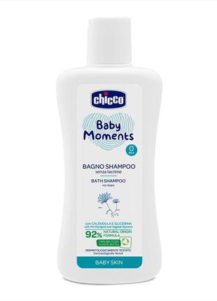 Шампунь для тела и волос с экстрактом календулы Chicco Baby Mo...