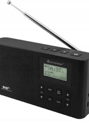 Портативне цифрове радіо Soundmaster DAB160SW з батареєю 1200 ...