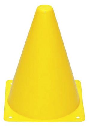 Конус-фішка спортивна EasyFit 17 см жовта