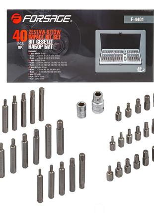 Набор бит с битодержателями 40 предметов(70/35,T20-Т55, H4-H12...