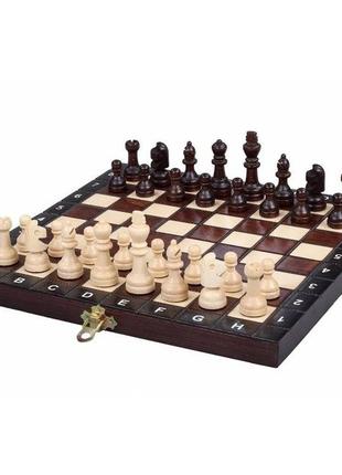 Шахматы MADON Школьный коричневый, бежевый Уни 27х27см арт 154