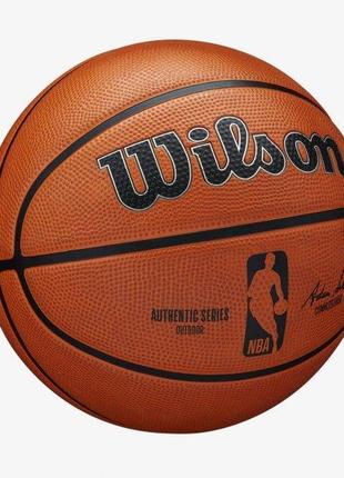 Мяч баскетбольный Wilson NBA Authentic Series Outdoor 285 р. 6...