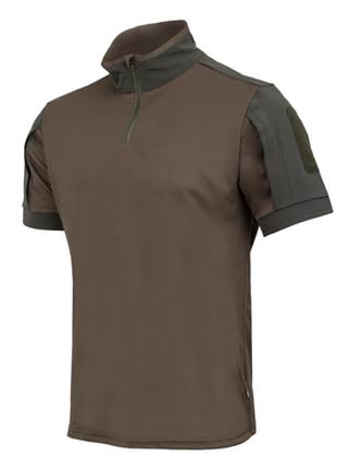 Тактическая рубашка Vik-tailor Убакс с коротким рукавом Олива 48