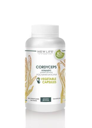 Гриб Кордицепс для коррекции иммунитета \ Cordyceps 1800 капсу...