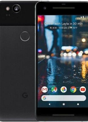 Смартфон Google Pixel 2 128Gb Just Black G011A, EU 1sim+eSIM N...