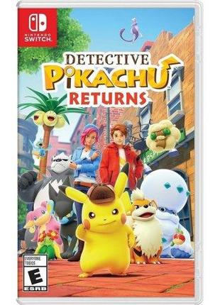 Гра Detective Pikachu Returns (Nintendo Switch, eng мова)