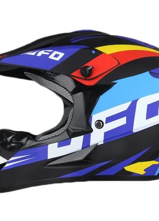 Мото шлем для мотокросса или квадроцикла эндуро UFO Lines Разм...
