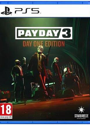 Гра PAYDAY 3. Day One Edition (PS5, eng, rus субтитри)