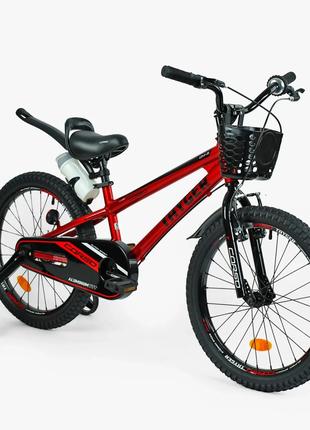 Детский велосипед Corso Tayger 20" алюминий, ручной тормоз, бу...