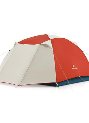 Красная трехместная надувная палатка Naturehike CNK2300ZP024