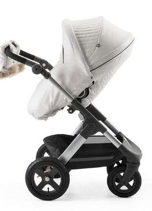 Зимний комплект Stokke Winter Kit Pearl White (витрина)