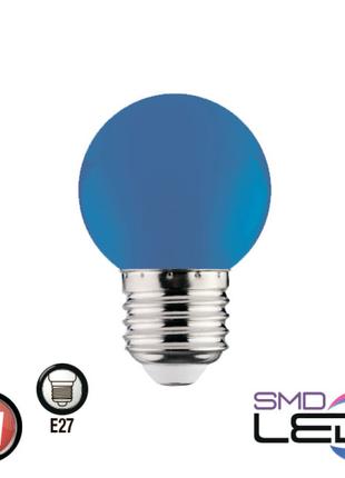 Лампа Діодна 1W E27 A45 синя
