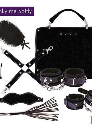 Подарочный набор для BDSM RIANNE S - Kinky Me Softly Black: 8 ...