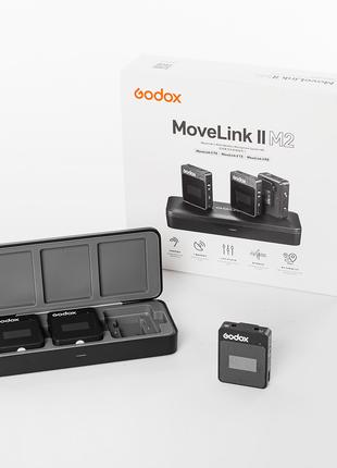 Радиосистема Godox MoveLink II M2 для фото/видео камер и смарт...