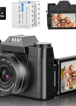 Цифровая фото камера 4K, 56 МП UHD с автофокусом и 16-кратным ...