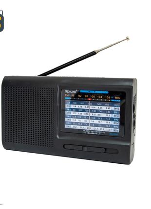 Радіоприймач ФМ Golon RX-3040 радіо на батарейках з гарним при...