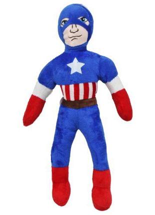 Мʼяка іграшка "Супергерої: Капітан Америка" (37 см)