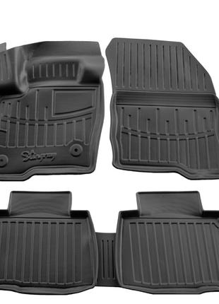 3D коврики в салон Ford Edge 2014- комплект 5 шт Stingrey (Фор...