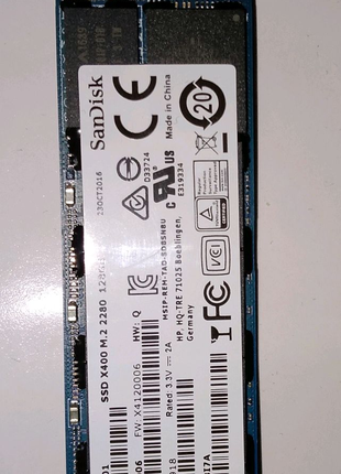 Жёсткий диск M2 SSD 128 GB
цена за штуку