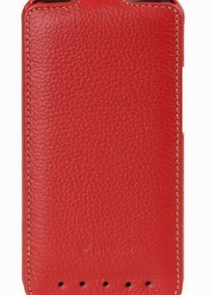 Чехол флип Melkco Leather Case Jacka HTC One M7 Red