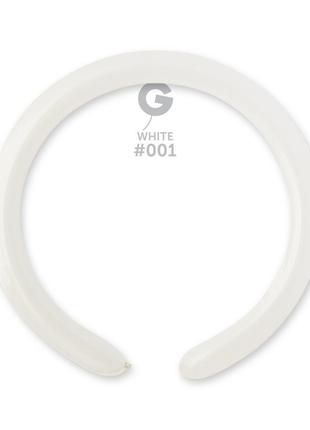 Повітряні кулі моделюючі Gemar білого кольору 100 шт