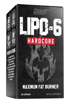 Lipo-6 Hardcore - 60ct