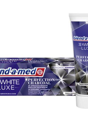 Зубная паста Blend-a-med 3D White Luxe Совершенство угля 75 мл...