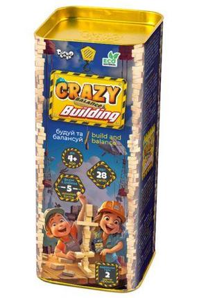 Развивающая настольная игра "Crazy Balance Building"
