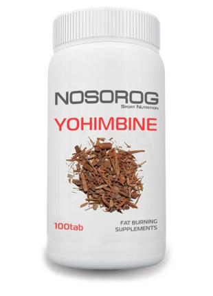 Стимулятор тестостерону Yohimbine Nosorog Nutrition 100 табл
