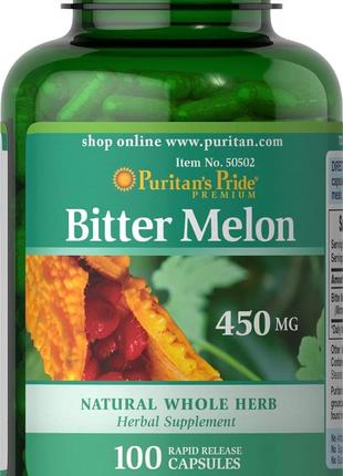 Bitter Melon 450 mg, 100 капсул