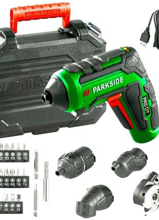 Аккумуляторный шуруповерт Parkside PAS 4 D7