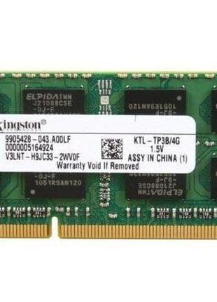 Оперативна пам'ять для ноутбука Kingston SO-DIMM DDR3 4GB 1333...