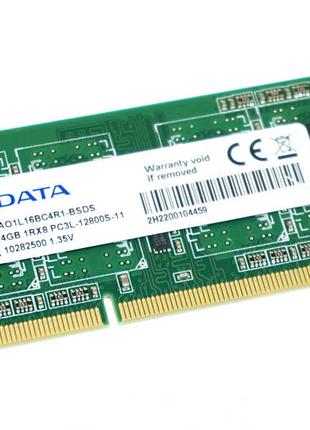 Оперативная память для ноутбука A-DATA SO-DIMM DDR3L 4GB 1600M...