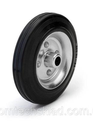 Колесо гума без кронштейна діаметр 125 мм (вн. 12 мм) Код/Арти...