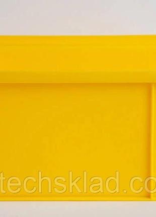 2 шт Ящик-контейнер 701 ПРЕМИУМ 230х145х125 мм желтый для хран...