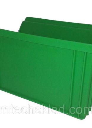 4 шт Ящик контейнер 702 для деталей зеленый ПРЕМИУМ 170х100х70...