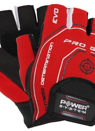 Рукавички для фітнесу Power System PS-2250E Pro Grip EVO Red L