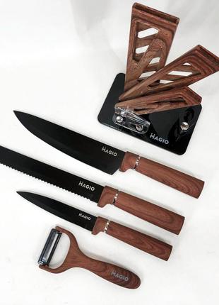 Кухонный набор ножей Magio MG-1095 5 предметов | Поварские кух...
