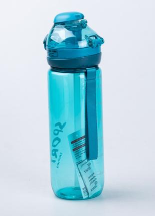 УЦЕНКА Бутылка для воды с трубочкой 720 мл спортивная фляга пр...