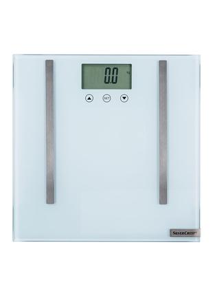 Диагностические весы стеклянные SPWD 180 G1 белый Silver Crest