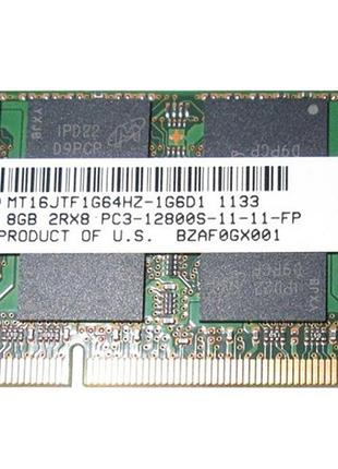 Оперативная память для ноутбука Micron SO-DIMM DDR3 8GB 1600MH...