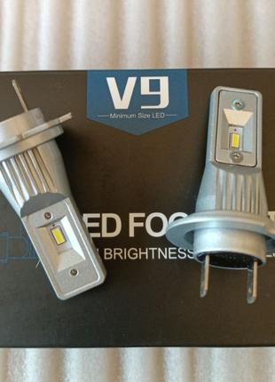Комплект LED ламп по размеру штатных V9mini H7 12-24V 26W/set ...