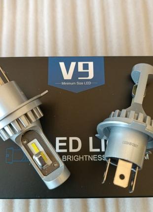 Комплект LED ламп по размеру штатных V9mini H4 12-24V 26W/set ...