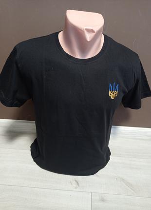 Подростковая футболка для мальчика патриотическая Украина 12-1...