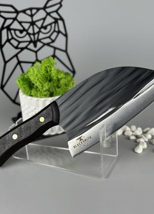Большой кухонный нож топорик Blacksmith универсальный для наре...