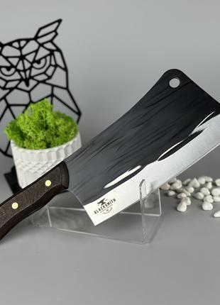 Большой кухонный нож топорик Blacksmith универсальный для наре...