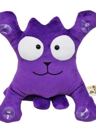 Игрушка на присосках "Кот Саймон", фиолетовый