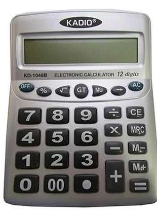 Калькулятор настольный Kadio KD-1048B 12digits