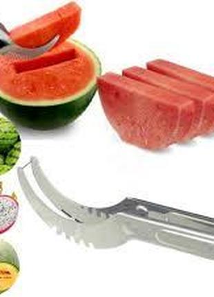 Многофункциональный нож для нарезки фруктов и арбуза из нержав...